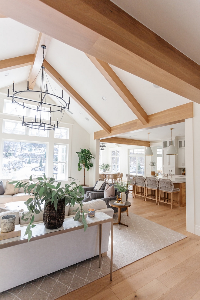 White Oak Beams White Oak Header Custom White Oak beams and headers connect all spaces and bring warmth to this large home White Oak Beams White Oak Header White Oak Beams White Oak Header White Oak Beams White Oak Header White Oak Beams White Oak Header #WhiteOakBeams #WhiteOakHeader #WhiteOak #home