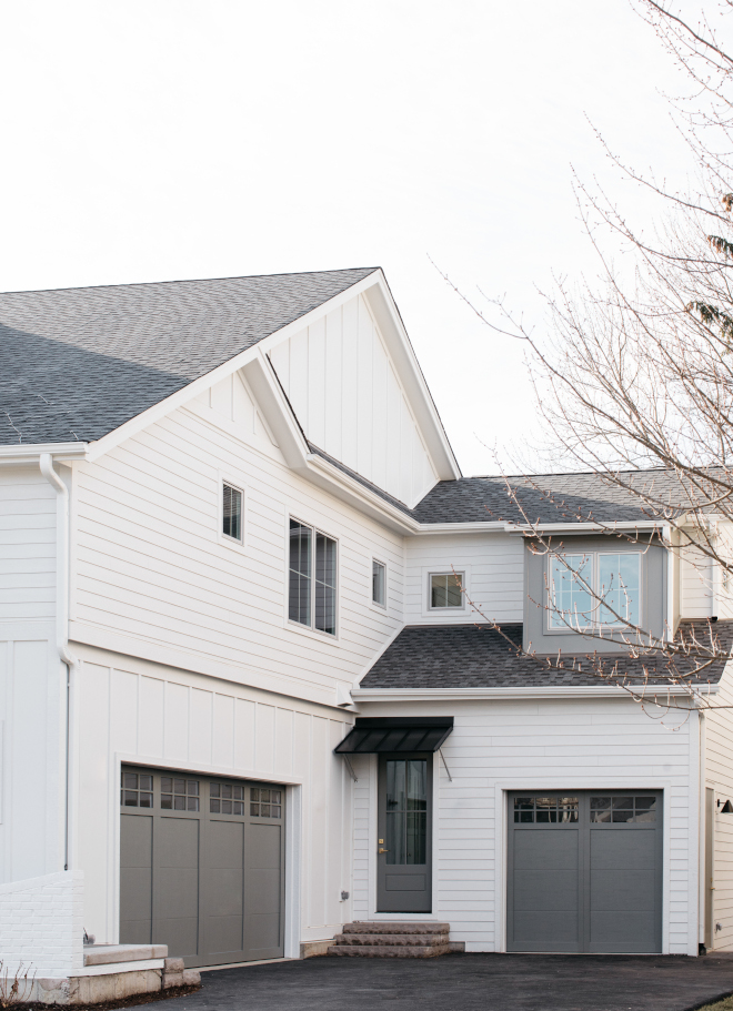 Grey garage door paint deals