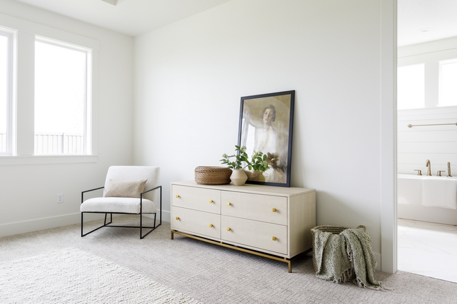 This shagreen dresser is one of my favorite pieces that we got for this home Such a nice soft texture to breakup wood and upholstered pieces #shagreendresser #dresser