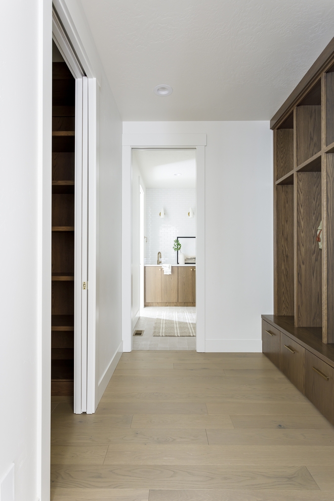 This well-designed Mudroom connects to the Pantry on left and to the Laundry Room Practical #mudroom