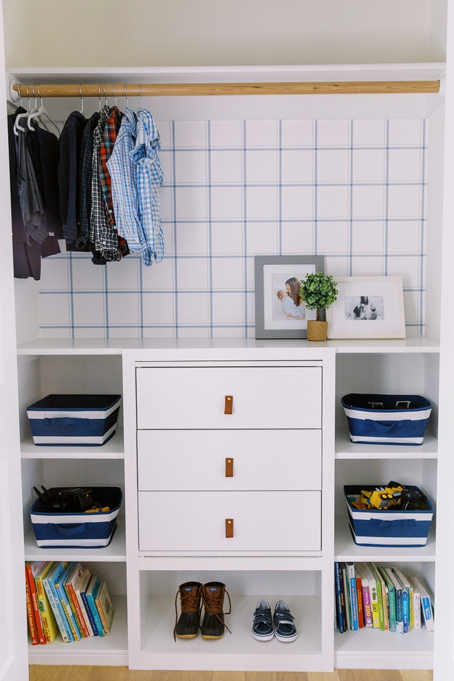 Ikea Hacks I worked with our builder to design the closet to be a functional for child We built in a small drawer unit from IKEA and created cubbies for shoes and toy storage This was an affordable alternative to paying for a custom closet Ikea hacks Ikea Hacks Ikea Hacks Ikea Hacks Ikea Hacks #IkeaHacks