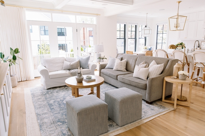 Our kitchen opens directly into our great room and this is where our family spends a majority of our time #openconcept #openlayout