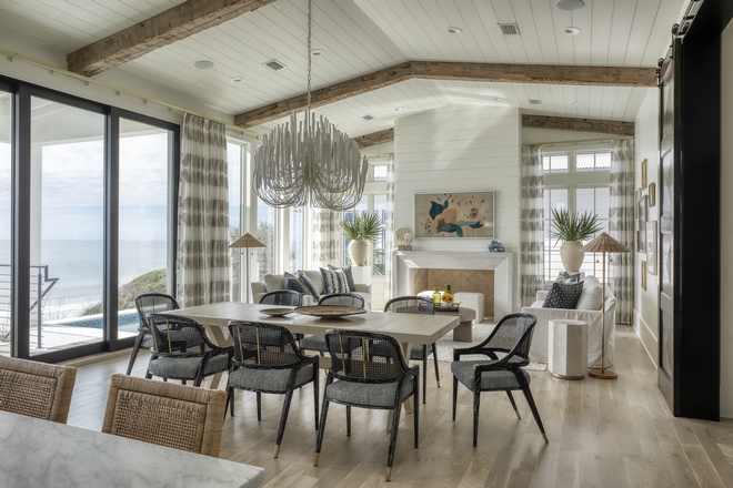 Beach House The clients love how they can open their large sliding doors and really enjoy the indoor outdoor living directly on the beach Beach House Beach House Beach House Beach House #BeachHouse