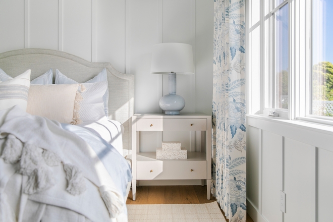 The Primary Bedroom is as serene as it gets I love the soothing color scheme and the feminine touches found in this space #Bedroom #femininebedroom #primarybedroom