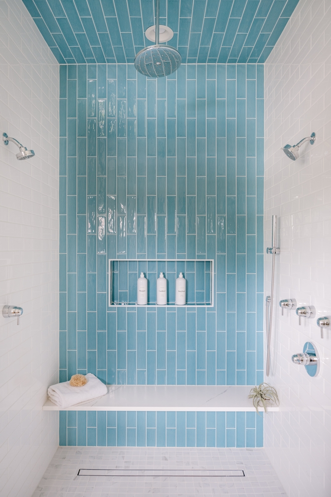 Floating quartz shower bench 2025