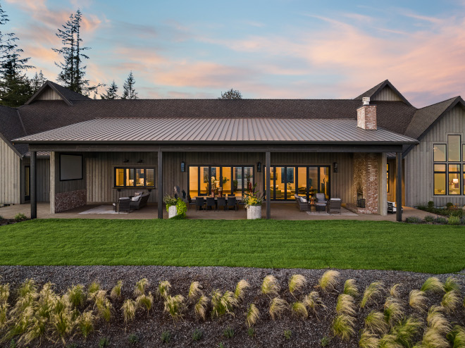 Modern Farmhouse Back Porch Metal Roof Fireplace Modern Farmhouse Back Porch Metal Roof Fireplace Modern Farmhouse Back Porch Metal Roof Fireplace #ModernFarmhouse #BackPorch #MetalRoof #Fireplace