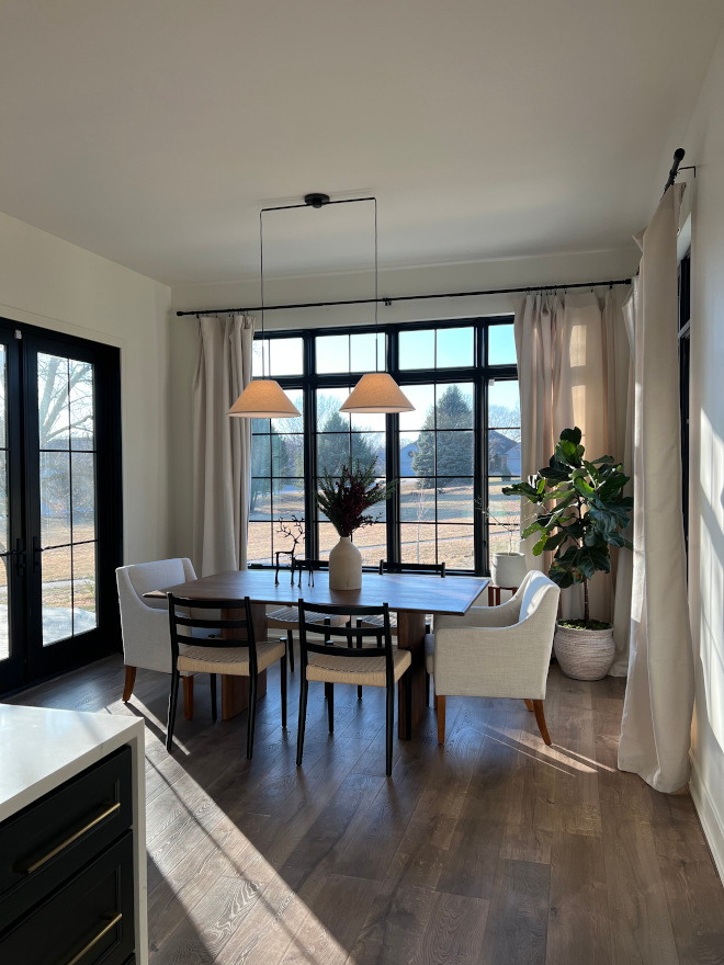 We opted to not include a formal dining room as we didn’t feel we would use it often So far we have loved having our main eating area #diningroom #eatingarea #diningnook