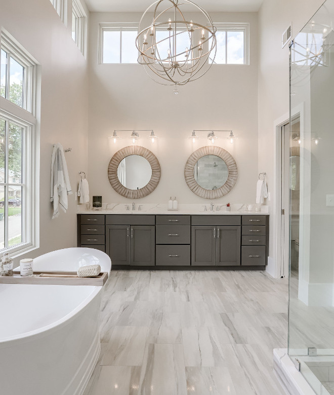 Sherwin Williams Drift of Mist Bathroom Paint Color Idea Sherwin Williams Drift of Mist Sherwin Williams Drift of Mist Bathroom Paint Color Idea Sherwin Williams Drift of Mist #SherwinWilliamsDriftofMist #Bathroom #PaintColor #BathroomPaintcolorIdeas