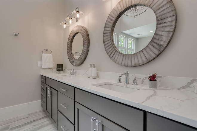 Primary Bath Cabinet Creekstone with Brushed Gray Glaze Primary Bath Cabinet Creekstone with Brushed Gray Glaze Primary Bath Cabinet Creekstone with Brushed Gray Glaze #PrimaryBath #Cabinet #Creekstone #BrushedGrayGlaze