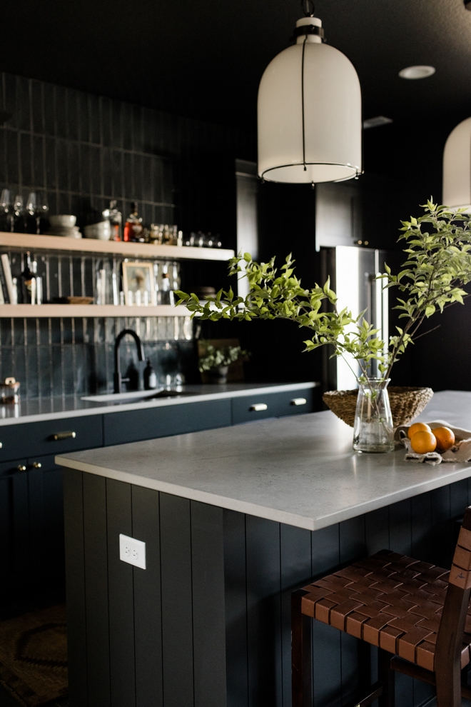 Black Island Paint Color Downpipe by Farrow and Ball
