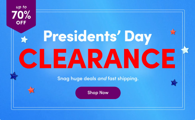 Presidents Day Sale