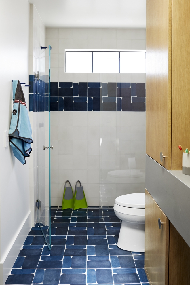 Blue and white bathroom tile cement tile in bathroom Blue and white bathroom tile cement tile in bathroom ideas Blue and white bathroom tile cement tile in bathroom #Blueandwhite #bathroom #bathroomtile #cementtile #bathroomcementtile