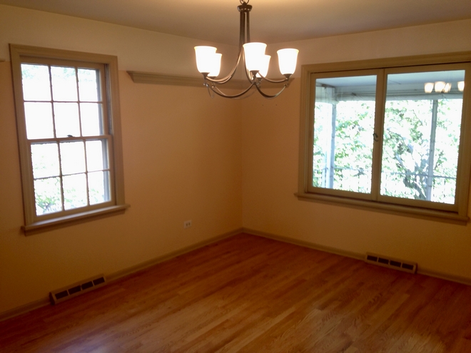 Fixer-Upper Tour Before Dining Room You won't believe how this dining room looks now