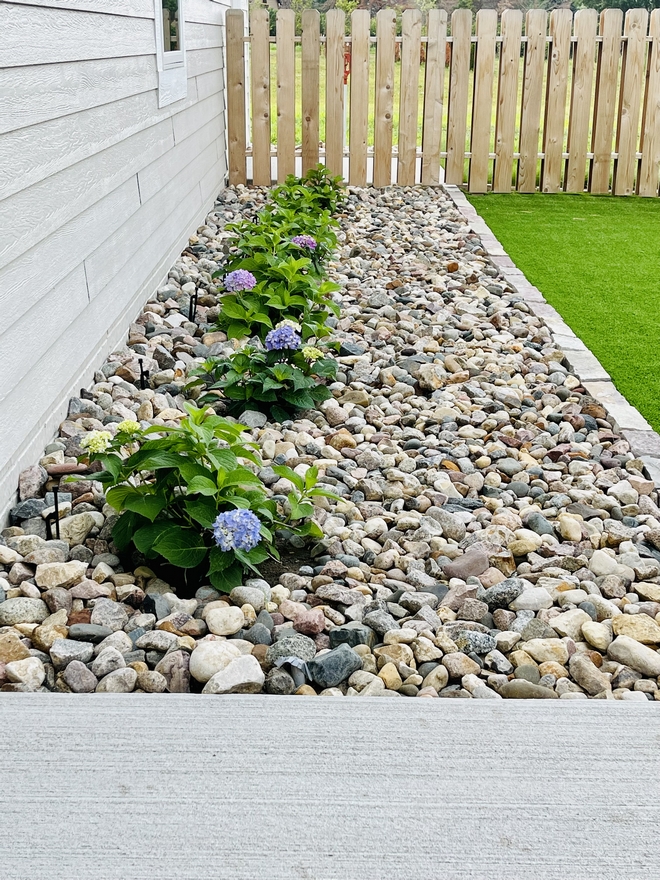Rock Garden Bed with individual water sprinkler for each plant Rock Garden Bed with individual water sprinkler for each plant ideas #RockGarden #RockGarden #watersprinkler #plant