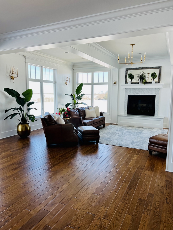 Hardwood hand-scraped Hardwood flooring