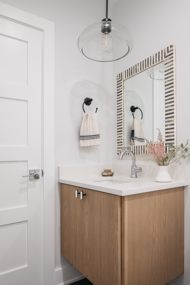 White oak Floating Vanity White Oak 36 inch Floating Vanity Slab cabinet #Whiteoak #FloatingVanity #WhiteOakvanity #36inchFloatingVanity #Slabcabinet