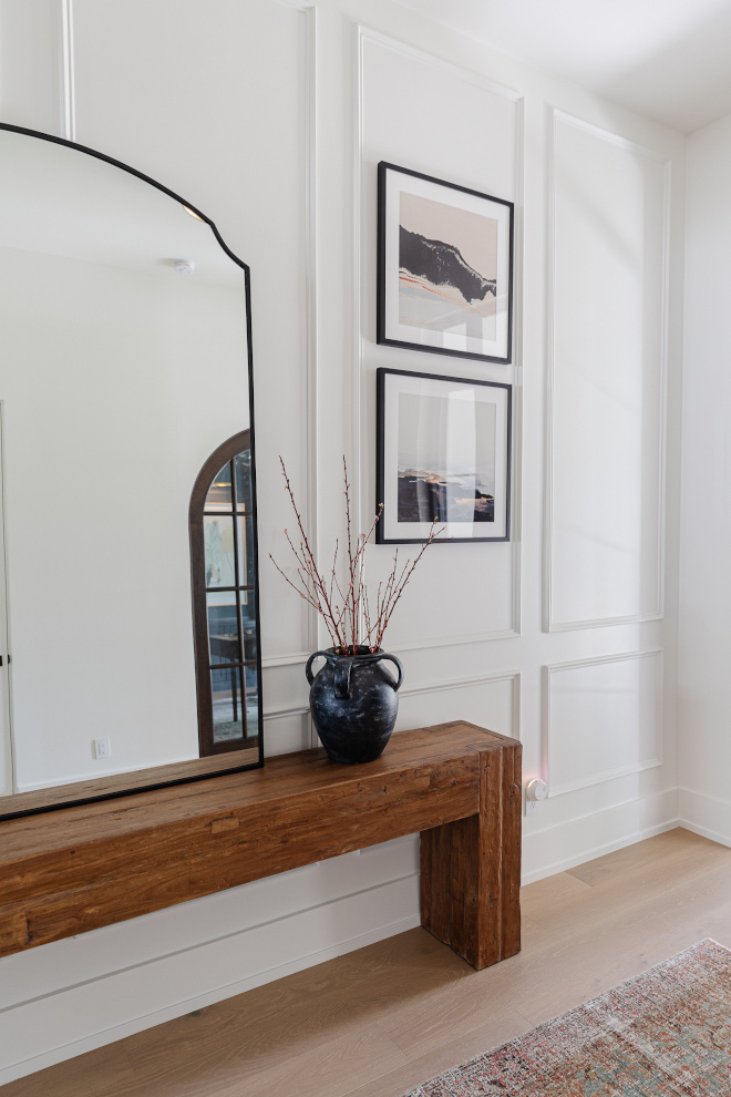 Beam style console table Foyer with Beam style console table and oversized mirror Beam style console table Foyer with Beam style console table and oversized mirror Beam style console table Foyer with Beam style console table and oversized mirror #Beamconsoletable #consoletable #Foyer #Beamstyleconsoletable #oversizedmirror