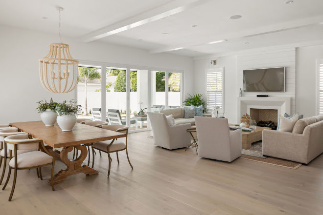 Coastal Interiors Subtle notes of blue can be seen throughout the home along with white shiplap walls and gorgeous textured light fixtures #coastalinteriors #CoastalInteriordesign #notesofblue #home #whiteshiplap #gorgeous