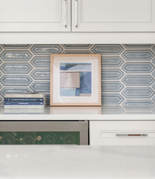 Kitchen Backsplash Hexagon 3 x 9 Tile