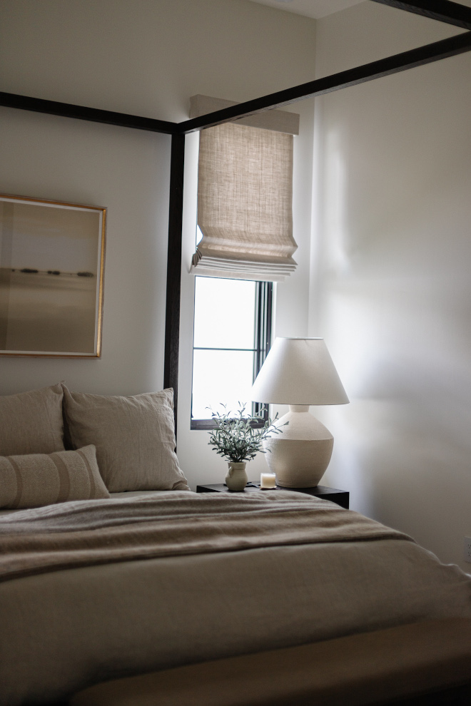 Neutral Bedroom Design Neutrals are always best in bedrooms and this one was perfectly complemented by the right elements #neutralbedroom #neutrals #bedroom