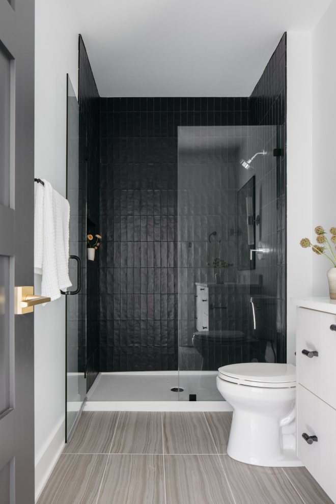 Black Shower Wall Tile Black Tiled Shower Black Shower Wall Tile Black Tiled Shower Black Shower Wall Tile Black Tiled Shower Ideas #BlackShower #WallTile #BlackTiledShower #blacktile