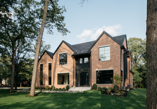 Curb appeal This home offers plenty of curb-appeal Mature landscaping adds some enchantment to this new-construction home #curbappeal #landscaping #newconstruction