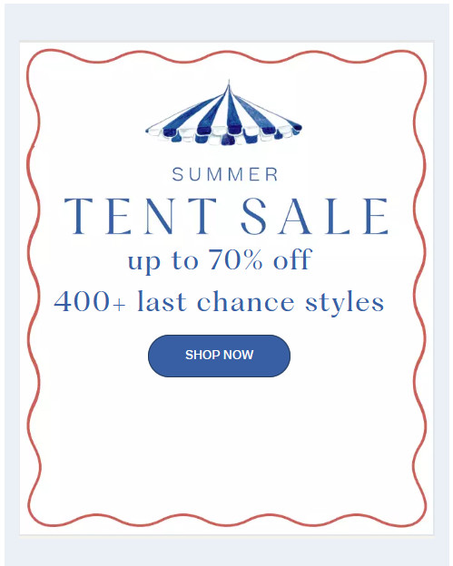 tent sale