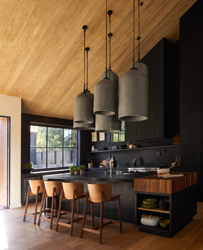 Black kitchen with Concrete pendant lighting Black kitchen with Concrete pendant lighting Black kitchen with Concrete pendant lighting Black kitchen with Concrete pendant lighting Black kitchen with Concrete pendant lighting #Blackkitchen #Concretependantlighting