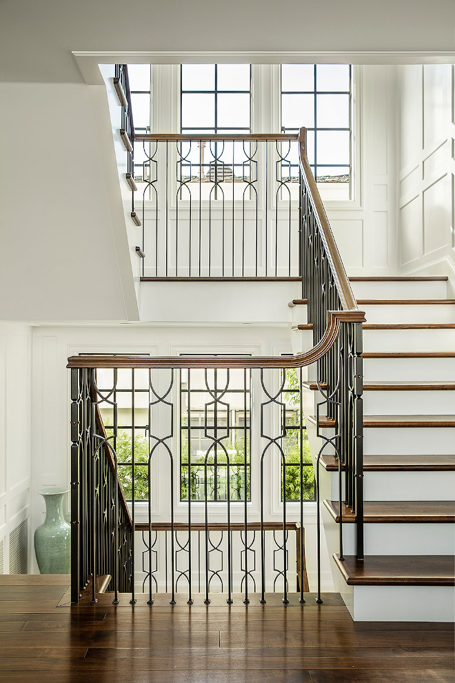 Staircase Custom iron hand railings on all three levels Staircase Custom iron hand railings on all three levels Staircase Custom iron hand railings on all three levels Staircase Custom iron hand railings on all three levels #Staircase #ironhandrailings #alllevels