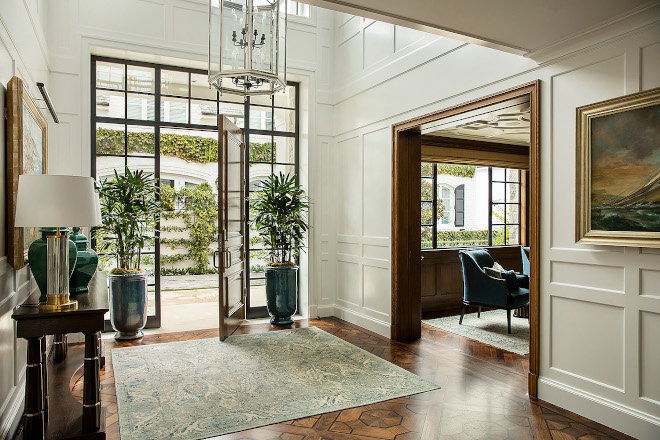 Traditional Foyer Step into a world of timeless elegance with this classic entrance complete with a grand chandelier and stunning dark wood floors Traditional Foyer Step into a world of timeless elegance with this classic entrance complete with a grand chandelier and stunning dark wood floors #TraditionalFoyer #Foyer #timelesselegance #classicentrance #entrance #chandelier #stunning #darkwoodfloors