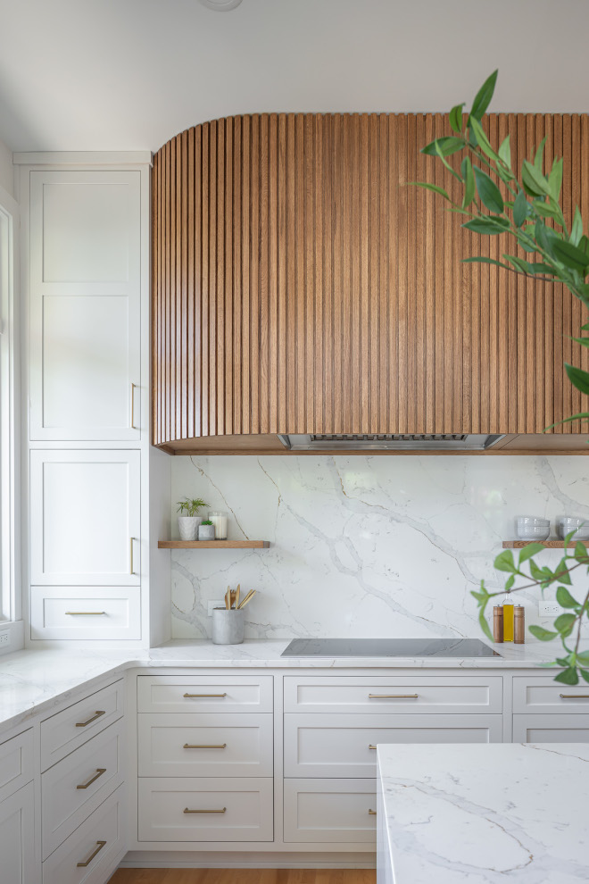 Kitchen hood with wood slats Curved range hood with wood slats Custom White Oak Slat Wood Kitchen Hood Kitchen hood with wood slats Curved range hood with wood slats Custom White Oak Slat Wood Kitchen Hood #Kitchen #hood #slats #Curvedrangehood #woodslats #WhiteOak #SlatWood #Kitchen #Hood