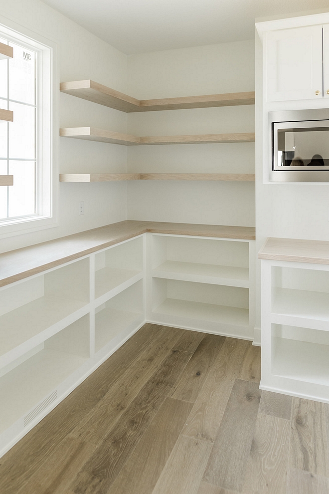 Pantry Countertop White Oak Floating Shelves White Wash White Oak Pantry Countertop White Oak Floating Shelves White Wash White Oak Pantry Countertop White Oak Floating Shelves White Wash White Oak #Pantry #Countertop #WhiteOak #FloatingShelves #WhiteWash