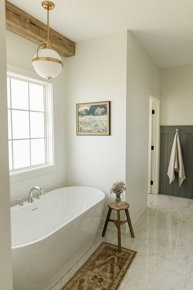 Primary Bathroom Paint Color Benjamin Moore Swiss Coffee Primary Bathroom Paint Color Benjamin Moore Swiss Coffee Primary Bathroom Paint Color Benjamin Moore Swiss Coffee #PrimaryBathroom #PaintColor #BenjaminMooreSwissCoffee