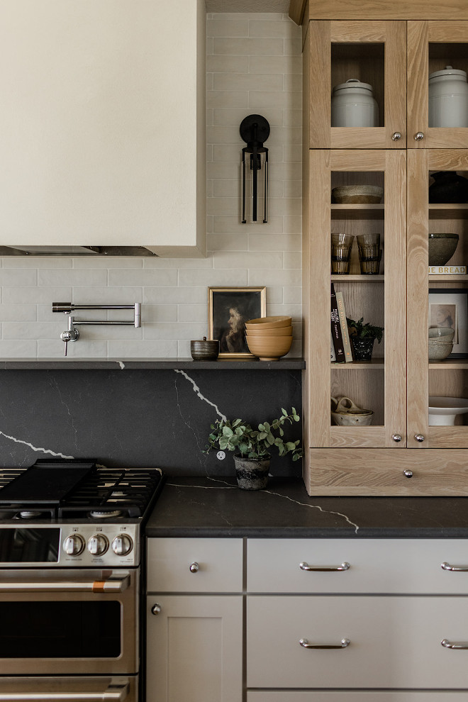 Backsplash Combination of Honed Soapstone Quartz and Brick-look porcelain tile Backsplash Combination of Honed Soapstone Quartz and Brick-look porcelain tile Backsplash Combination of Honed Soapstone Quartz and Brick-look porcelain tile #Backsplash #backsplashCombination #honedSoapstone #Bricklooktile #brickporcelaintile