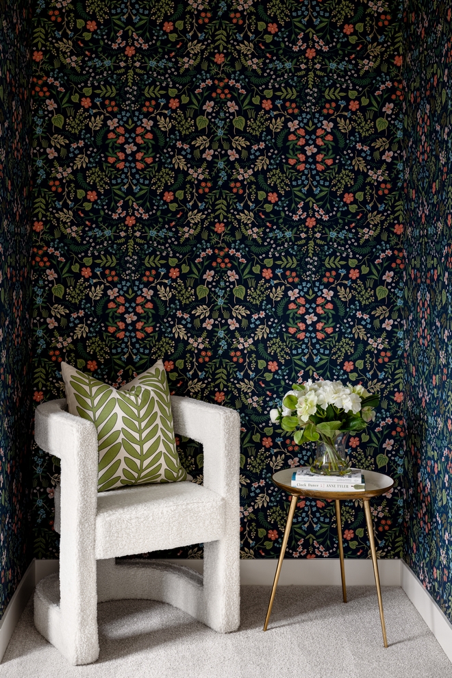 Rifle Paper Co Wildwood Wallpaper, Black