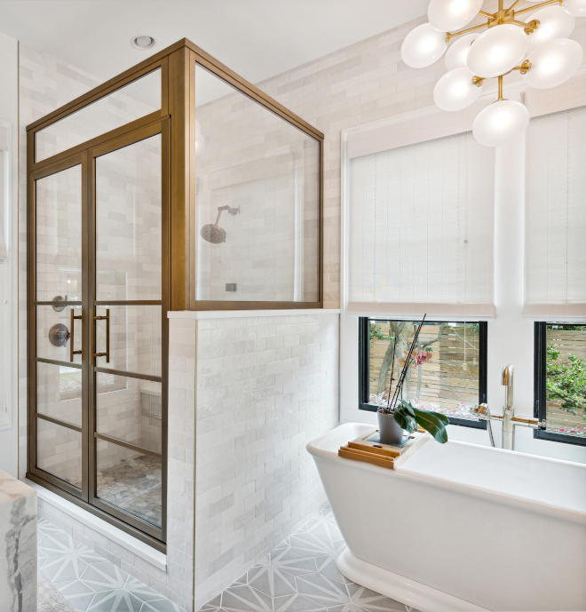 Brushed Brass Framed Shower Enclosure Brushed Brass Framed Shower Enclosure Ideas Brushed Brass Framed Shower Enclosure #BrushedBrassFramedShower #ShowerEnclosure