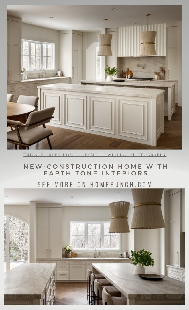New-Construction Home with Earth Tone Interiors