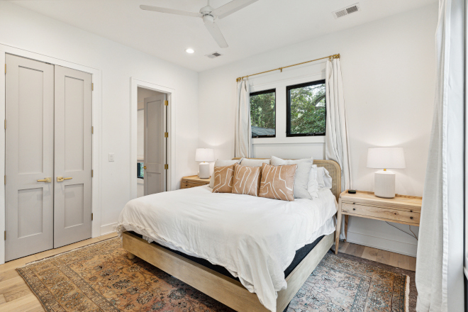 Sherwin Williams Pure White Bedroom