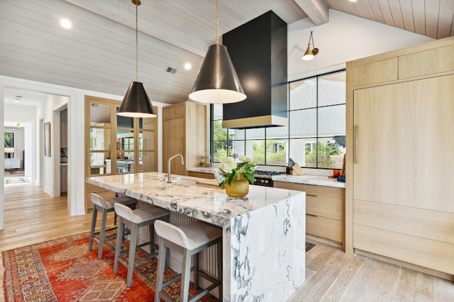 White Oak Kitchen with White Dove Marble Countertop White Oak Kitchen with White Dove Marble Countertop White Oak Kitchen with White Dove Marble Countertop White Oak Kitchen with White Dove Marble Countertop #WhiteOakKitchen #WhiteDoveMarble #KitchenCountertop