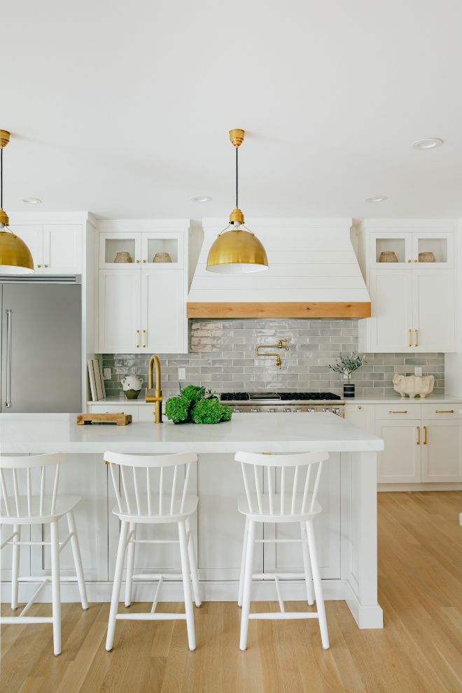 Kitchen Accents White Kitchen White Oak Beams Shiplap Hood White Oak Trim White Oak Open Shelves Kitchen Accents White Kitchen White Oak Beams Shiplap Hood White Oak Trim White Oak Open Shelves #KitchenAccents #WhiteKitchen #WhiteOakBeams #ShiplapHood #WhiteOakTrim #WhiteOakshelves #OpenShelves