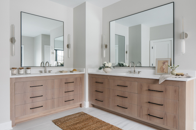 Primary Bathroom L-shaped Vanities Primary Bathroom L-shaped Vanity Ideas Primary Bathroom L-shaped Vanities