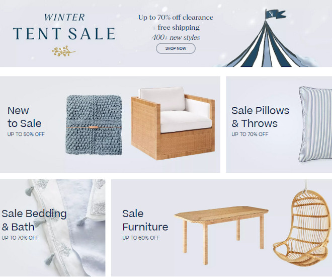 tent sale