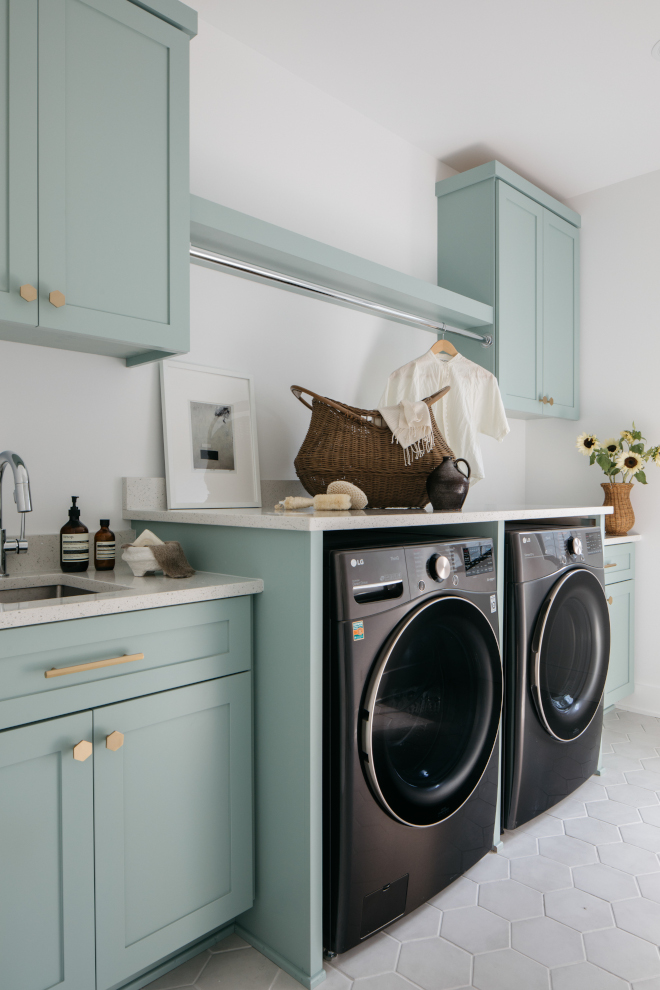 Laundry Room Paint Colors 2024 Before And After - Sunny Ernaline