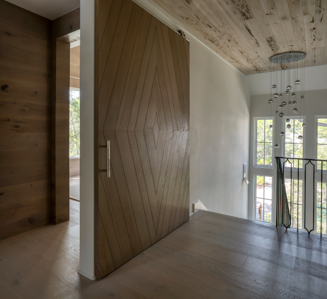 Chevron Diamond White Oak Barn Door Chevron Diamond White Oak Barn Door Design #ChevronDiamond #WhiteOak #BarnDoor #WhiteOakBarnDoor #BarnDoorDesign