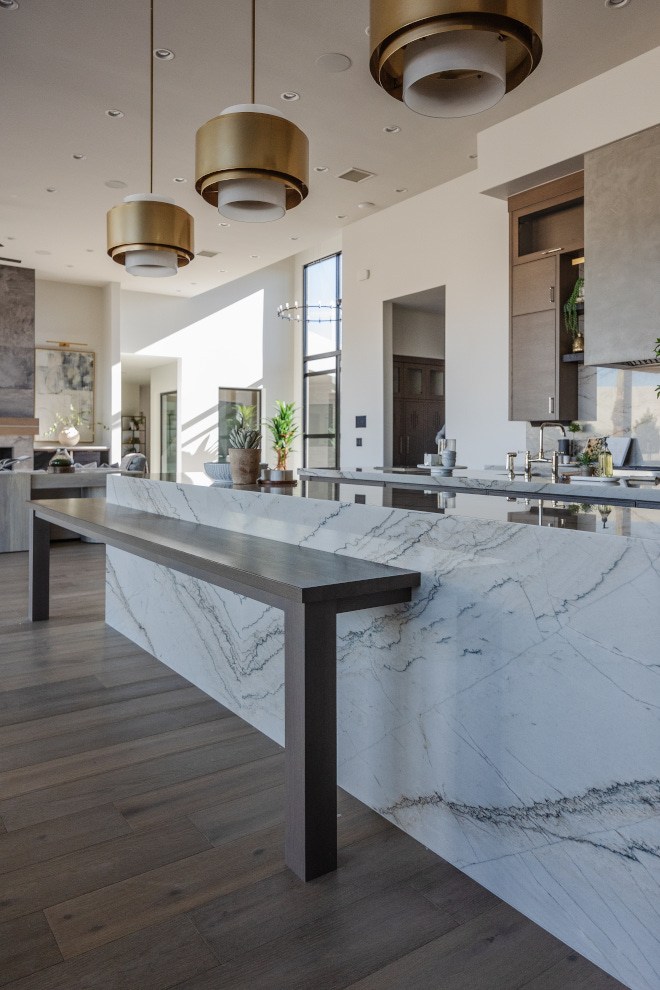 Calacatta White Quartzite island Waterfall Slab 3 side waterfall on eating island Calacatta White Quartzite island Waterfall Slab 3 side waterfall on eating island #WhiteQuartzite #Quartziteisland #WaterfallSlab #eatingisland