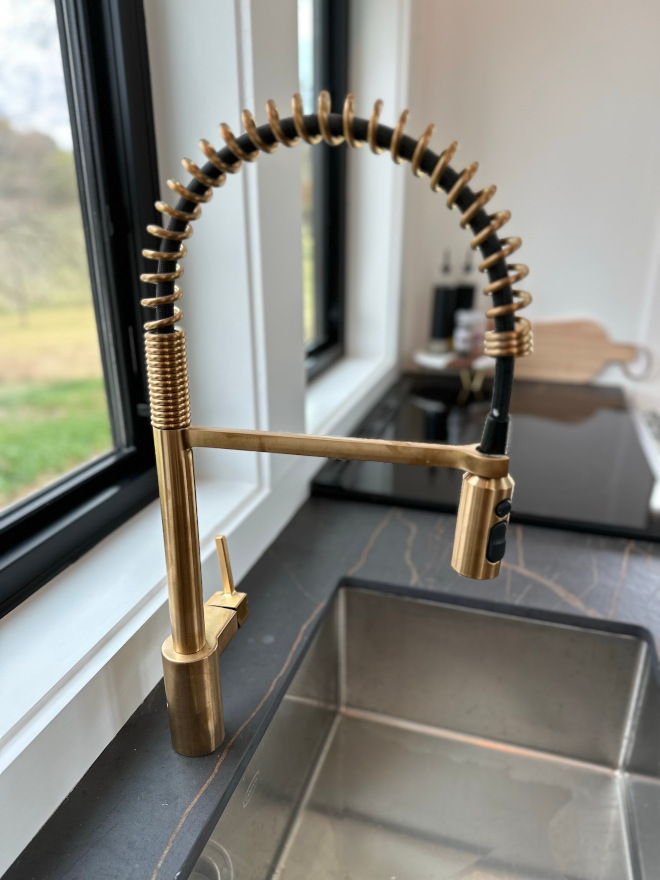 Coil Neck Pull Down Kitchen Faucet