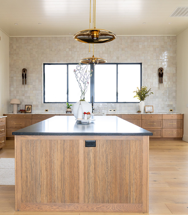 Fluted Kitchen Island Fluted detailing on the sides of kitchen island Fluted detailing on the sides of kitchen island Fluted Kitchen Island #FlutedKitchenIsland #KitchenIsland