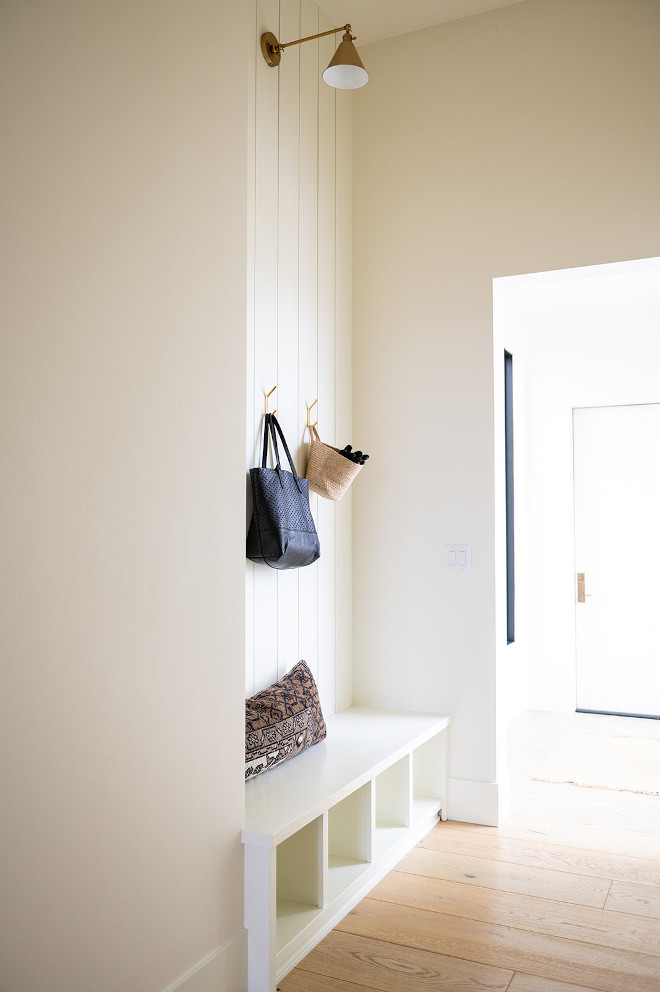 Shiplap Back Wall Mudroom Locker in Benjamin Moore Swiss Coffee Shiplap Back Wall Mudroom Locker in Benjamin Moore Swiss Coffee Shiplap Back Wall Mudroom Locker in Benjamin Moore Swiss Coffee #Shiplap #shiplapBack #mudroom #Locker #BenjaminMooreSwissCoffee #BenjaminMoore