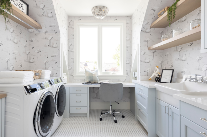 Laundry room with sewing station Laundry room with sewing station Laundry room with sewing station ideas Laundry room with sewing station #Laundryroom #sewingstation
