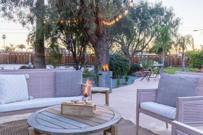 Patio furniture ideas